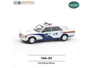 Mercedes Benz *Police* white/blue 1:64 XCartoys