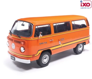 Volkswagen Type 2 Bus *Elektrotransporter* 1978 orange 1:18 Ixo America