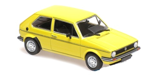 Volkswagen Golf 1 1980 yellow 1:43 Minichamps