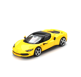 Ferrari 296 GTB 2024 Giallo modena 1:64 B.B.R.