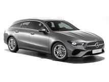Mercedes-Benz CLA Shooting Brake X174 BEV alpine grey 1:18 Mercedes-Benz Dealer edition