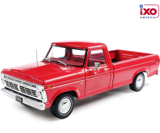 Ford F-100 1974 candy apple red 1:18 Ixo America