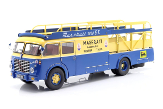 Fiat 642 RN2 Bartoletti Maserati Race Truck 1957 blue/yellow 1:18 CMR