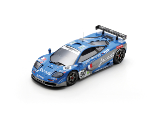 McLaren F1 GTR #50 Delétraz/Giroix/Grouillard 5th 24H Le Mans 1995 1:18 Spark