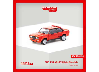 Fiat 131 Abarth Rally Stradale red 1:64 Tarmac