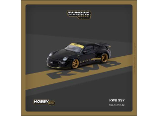 Porsche RWB 997 black 1:64 Tarmac
