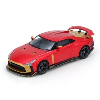 Nissan R50 GT-R by Italsedign red/gold 1:64 Inno Models