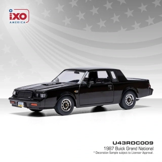 Buick Grand National 1987 black 1:43 Ixo America