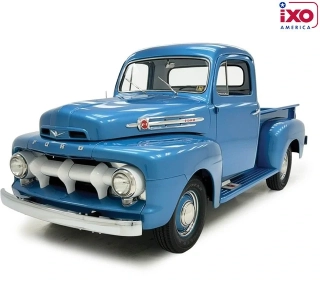 Ford F1 1952 light blue 1:24 Ixo America