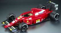 Ferrari F1 640 F1-89 #28 G.Berger 2nd Monza Italy GP with Pilot Figure 1:18 GP Replicas
