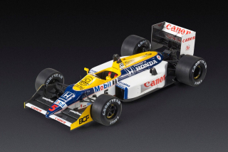 Williams F1 FW11B Honda #5 N.Mansell Pole Position and Winner Mexico GP 1987 1:12 GP Replicas