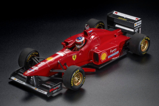 Ferrari F1 F310/2 #1 M.Schumacher Winner Monza Italy GP 1996 with Pilot Figure 1:12 GP Replicas
