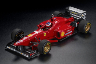 Ferrari F1 F310/2 #1 M.Schumacher Winner Spa Belgium GP 1996 with Pilot Figure 1:12 GP Replicas