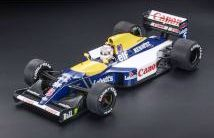Williams F1 FW14B Renault #5 N.Mansell World Champion Winner French GP 1992 with Pilot Figure 1:43 GP Replicas