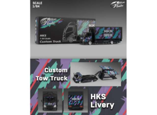 Custom Tow Truck HKS Livery 1:64 Microturbo