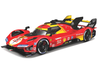 Ferrari 499P AF Corse #50 Fuoco/Molina/Nielsen Winner 24H Le Mans 2024 1:24 Bburago