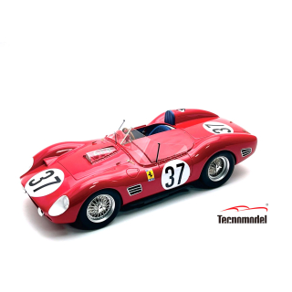 Ferrari Dino 196S 1984cc V6 Spider #37 W. Helburn - S. Hudson - J. Fulp Sebring 12h 1961 1:18 Tecnomodel 