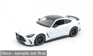 Mercedes AMG GT white/black 1:24 Welly