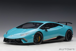 Lamborghini Huracan LP640-4 Performante 2017 solid blue 1:12 AUTOArt