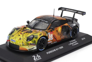 Porsche 911 991 RSR 4.0l #56 Jorg Bergmeister, Patrick Lindsey,  Egidio Perfetti Winner LMGTE AM Class 24h Le Mans 2019 1:43 Altaya 