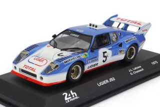 Ligier JS2 3.0l V8 #5 Jean-Louis Lafosse, Guy Chasseuil 2nd 24h LeMans 1975 1:43 Altaya