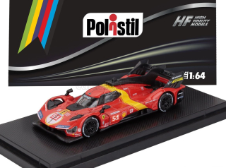 Ferrari 499P 3.0l Turbo V6 #51 Alessandro Pier Guidi - James Calado - Antonio Giovinazzi Winner 24h Le Mans 2023 1:64 Polistil