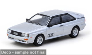 Audi quattro 1980 silver 1:64 Tarmac