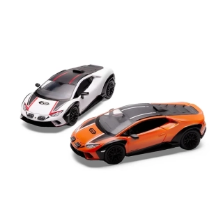 Lamborghini Huracán Sterrato Combo Set white/orange 1:64 Tiny Toys