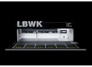 Diorama *LBWK with light* 1:64 Black Box Diorama 