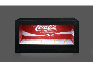 Diorama *Coca-cola garage * 1:64 Black Box Diorama