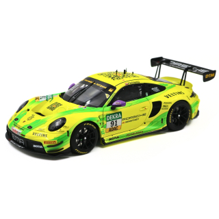 Porsche 911 GT3 R #91 Thomas Preining Manthey EMA Winner Norisring DTM Champion 2023 1:18 Minichamps 