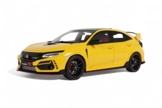 Honda Civic Type R FK8 Euro Spec 2020 yellow 1:18 OttOmobile
