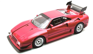 Ferrari 288 GTO Evoluzione BBS Wheels 1985 red 1:18 Tecnomodel 