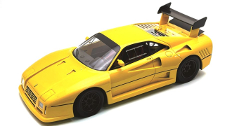 Ferrari 288 GTO Evoluzione 1985 Modena yellow/black wheels 1:18 Tecnomodel 