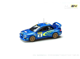 Subaru Impreza WRC #6 Monte Carlo 1999 1:64 Hobby Japan