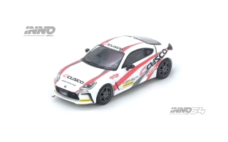Toyota GR86 Tuned by *CUSCO* white/green/red 1:64 Inno Models