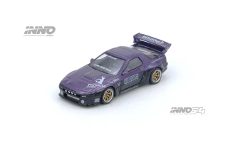 Mazda RX7 (FC3S) *Pandem Rocket Bunny* purple 1:64 Inno Models