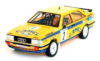 Audi Quattro #2 Ferjancz/Tandari Rally Bohemia 1987 1:43 Troféu