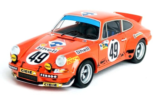 Porsche 911 Carrera RSR #49 Egreteaud/Lagniez 24H Le Mans 1973 1:43 Troféu