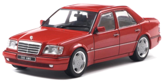 Mercedes-Benz W124 E60 AMG 1994 signal red 1:43 Solido