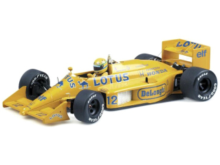 Lotus Honda 99T #12 A.Senna 1987 1:12 Minichamps