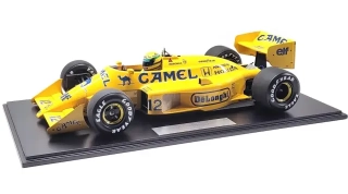 Lotus Honda 99T #12 A.Senna 1987 1:12 Minichamps