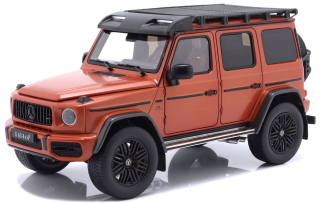 Mercedes-Benz G-Class G63 AMG V8 Biturbo 4x4 2022 copper metallic 1:18 iScale