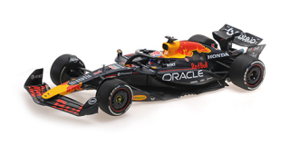 Oracle Red Bull Racing RB21 #1 M.Vestappen Winner Emilia-Romagna GP 2025 1:18 Minichamps