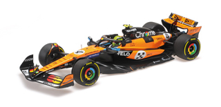 McLaren F1 Team MCL39 #4 L.Norris Winner Monaco GP 2025 1:18 Minichamps