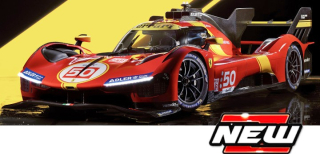 Ferrari 499P 3.0L TURBO V6 #50 Fuoco/Nielsen/Molina 24H Le Mans 2025 1:18 Bburago