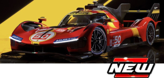 Ferrari 499P 3.0L Turbo V6 #50 Fuoco/Nielsen/Molina 24H Le Mans 2025 1:24 Bburago 