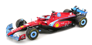 Ferrari SF-24 #16 C.Leclerc 3rd Miami GP 2024 1:18 Bburago