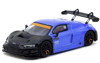 Audi R8 LMS GT3 EVO II *Tarmac Works 10th Anniversary* black/blue 1:64 Tarmac