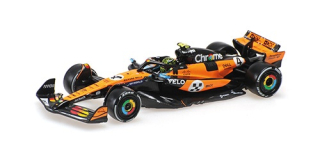 McLaren F1 Team MCL39 #4 Lando Norris Winner Monaco GP 2025 1:64 Minichamps